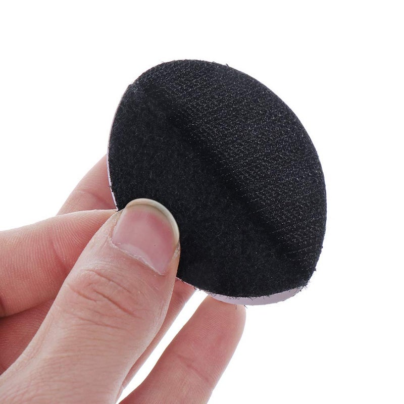 LLPT 32 Pairs Hook and Loop Tape Fastener Round Dia. 2.4â€ Sticky Dots Pad with Heavy Duty Adhesive Hook Loop Strip Mounting Tape for Home Deco Office School Outdoor (RSB320) - Image 3